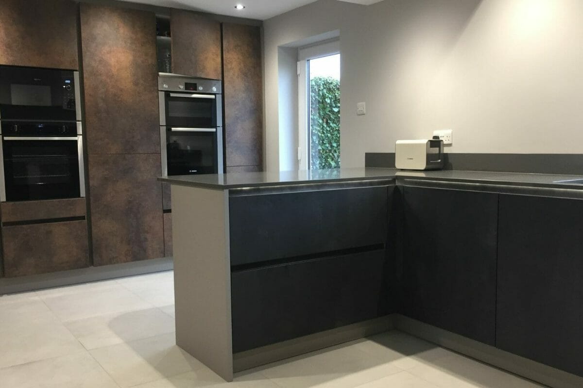 Kitchen Design Trends 2022 Dark Matt Kitchen Interior