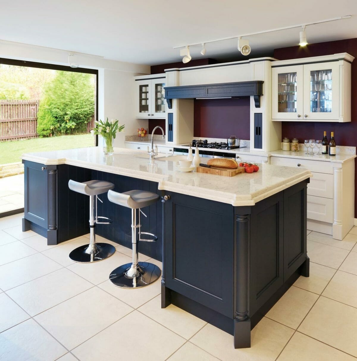 Navy & Cream Kitchen