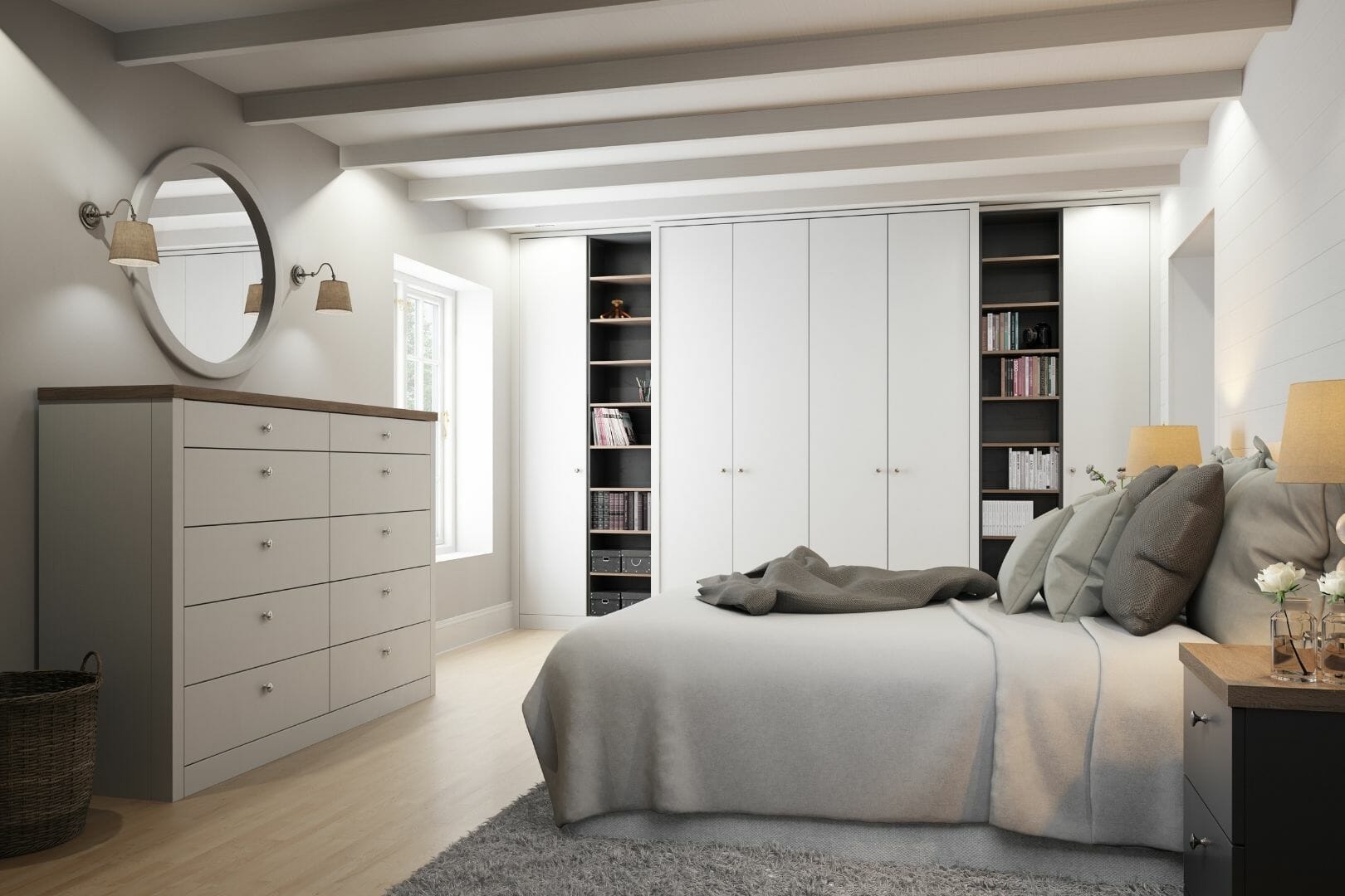 Neutral Themed Bedroom