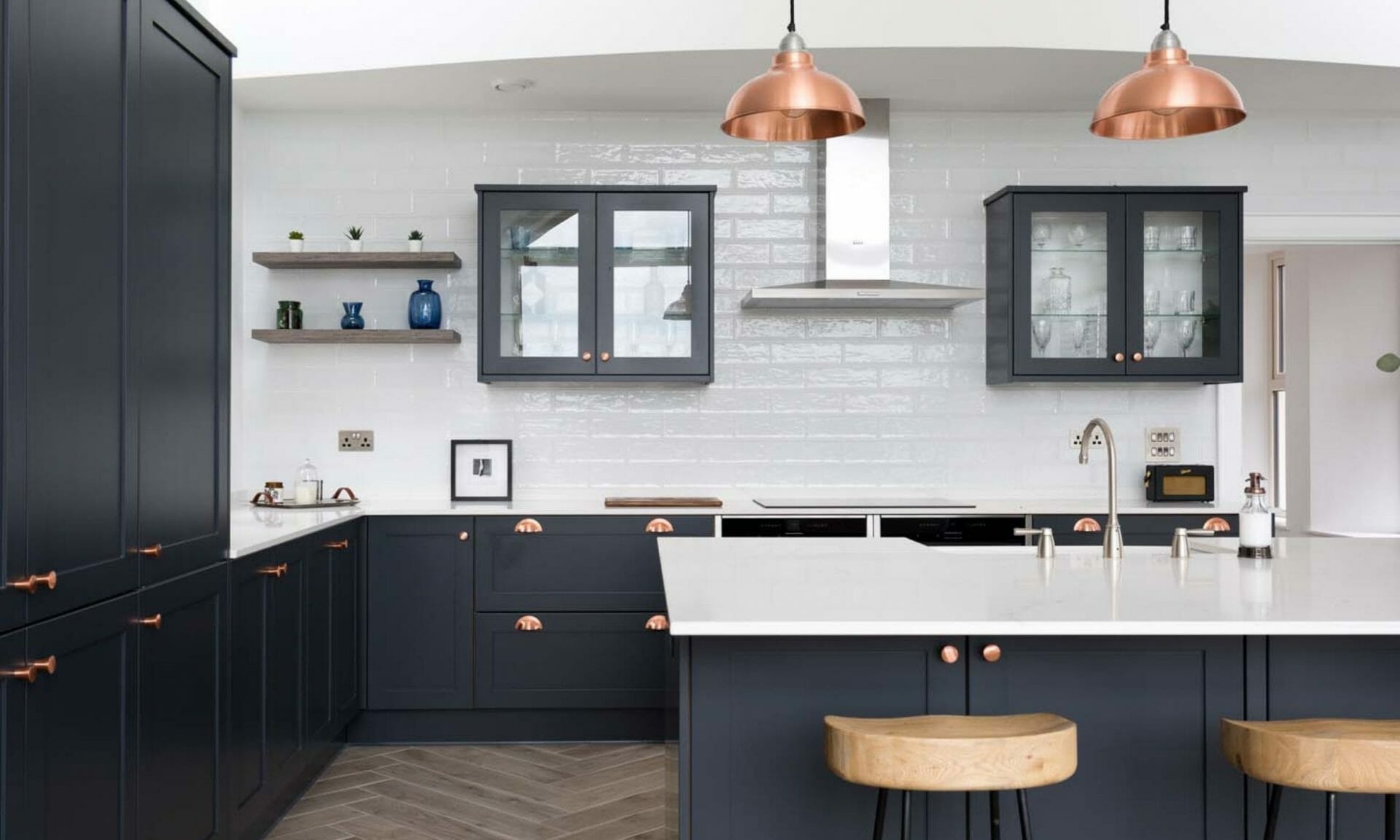 Callerton Blue Traditional Kitchen