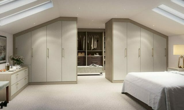 Daval Angled Cupboard