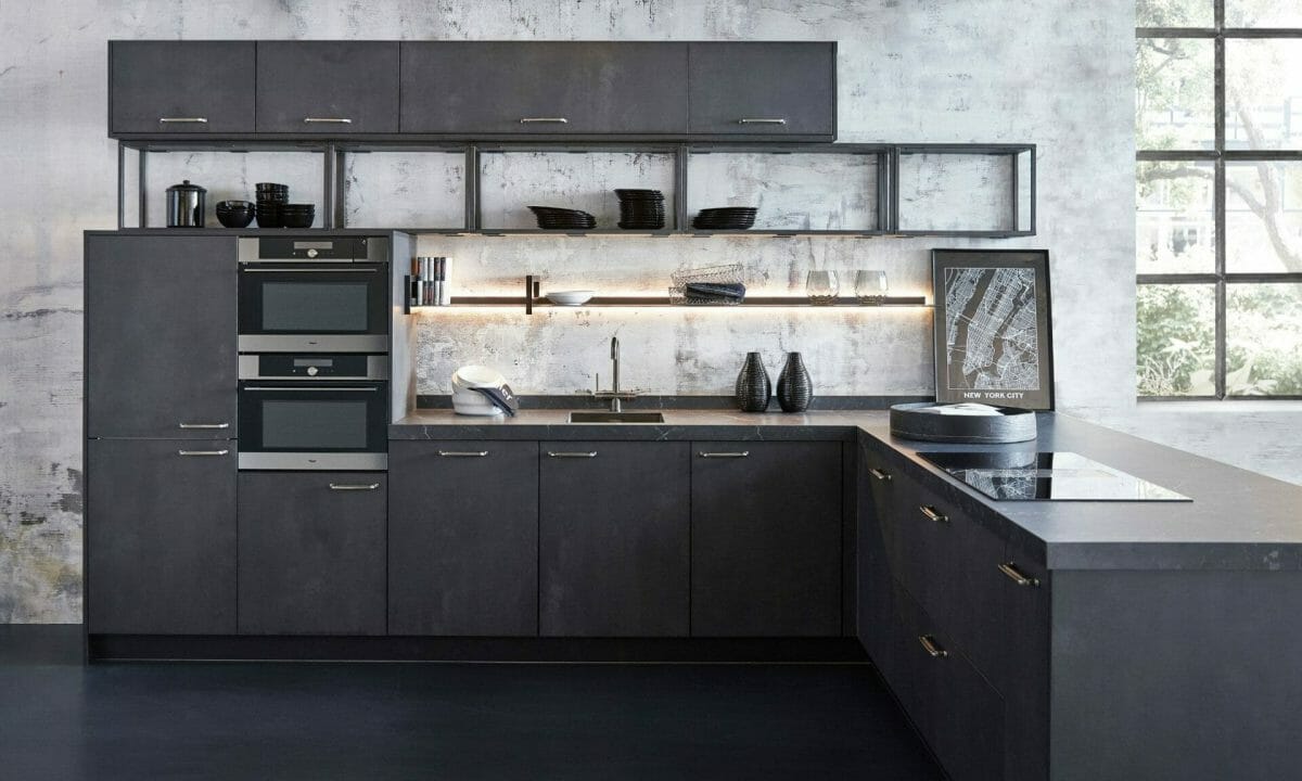 Keller Kitchen Slate Grey