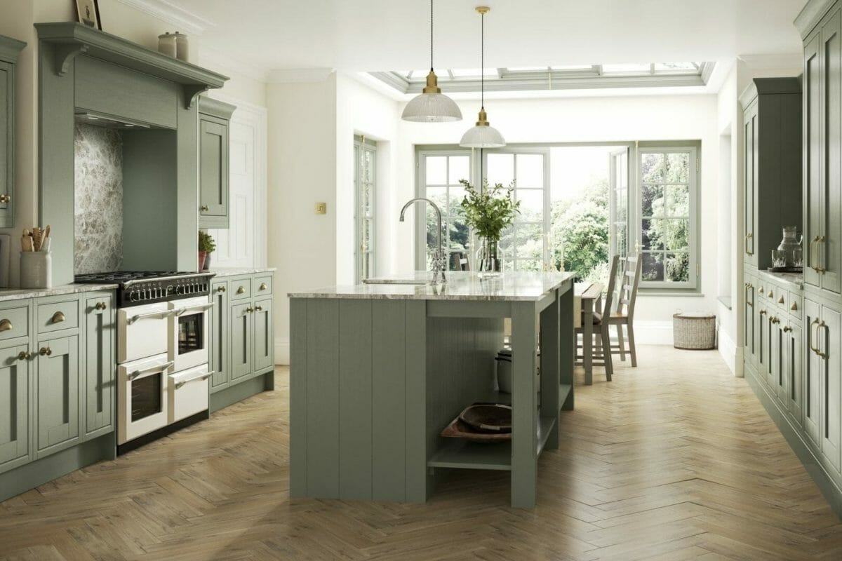 Sage Shaker Kitchen