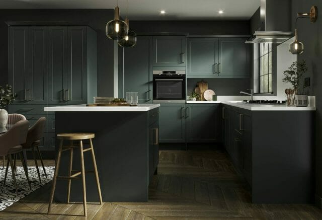 Beautiful Storage Options For Your New Kitchen Milano Harvard Hunter's Green Kitchen