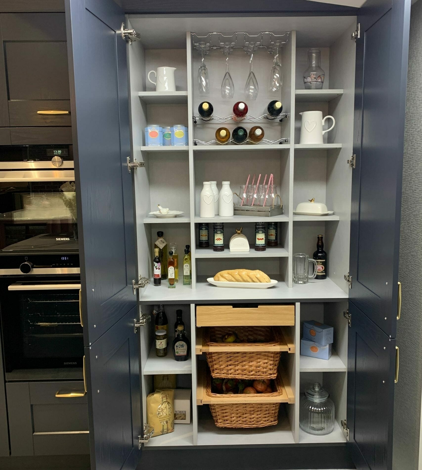 Beautiful Storage Options For Your New Kitchen Traditional Pantry