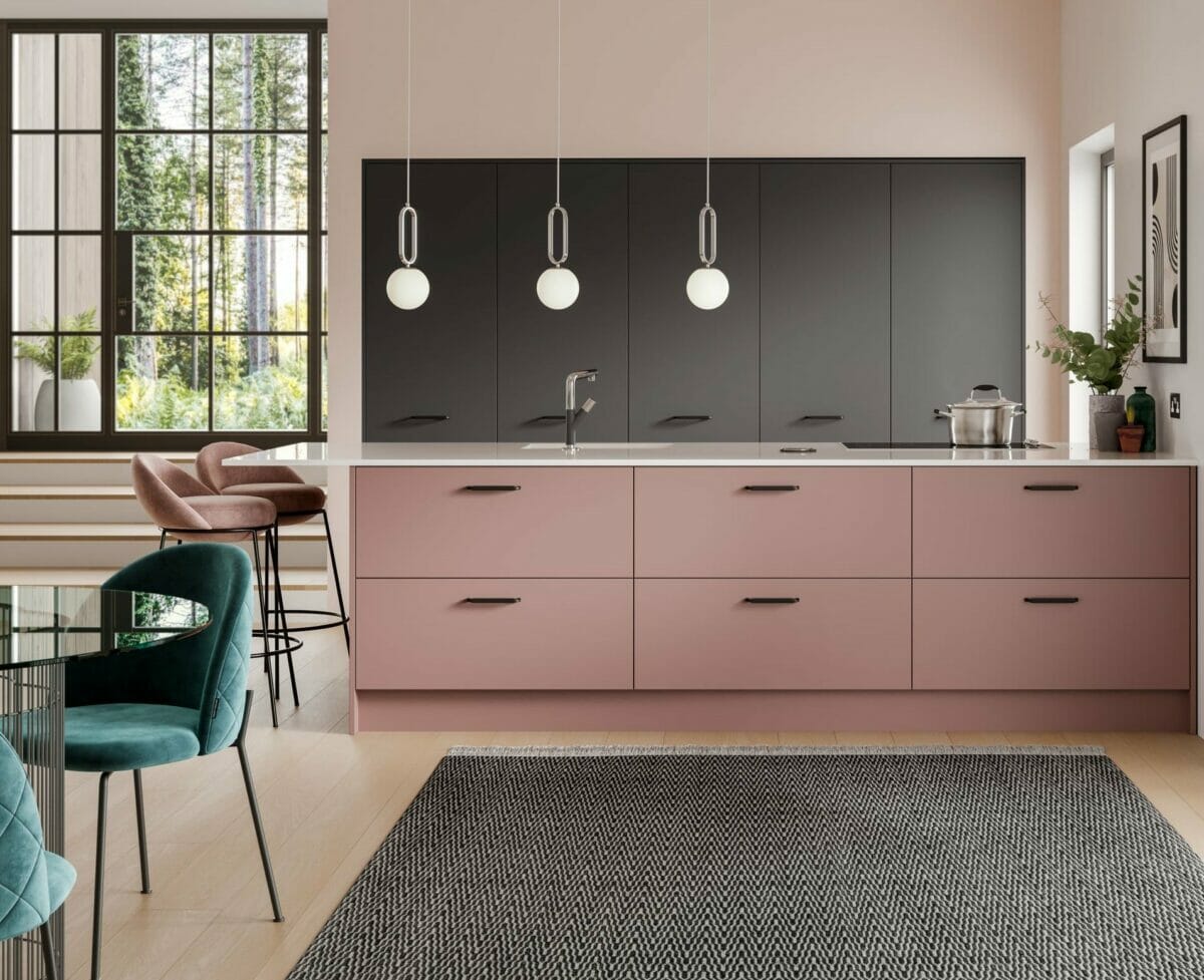 Milano Alta Anthracite Dusky Pink Main Shot large 2 min