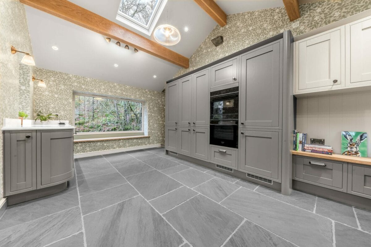 Beautiful views for a country kitchen by Mike Hughes Fitted Interiors