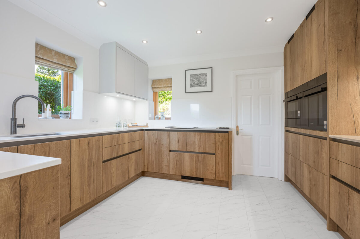 Oak Modern Kitchen Lake District