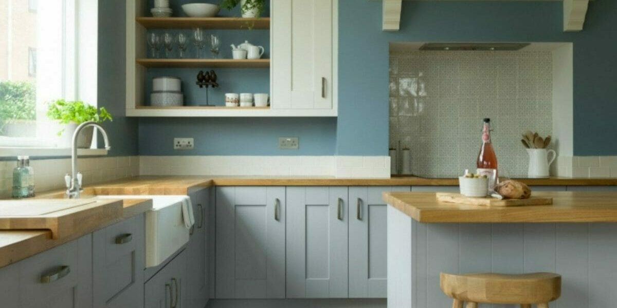 Laura Ashley Kitchen Wooden Worktop